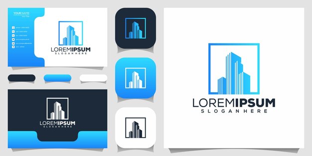 Real estate logo design