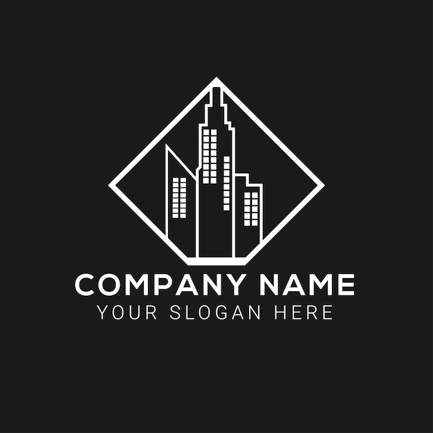 Real estate logo design