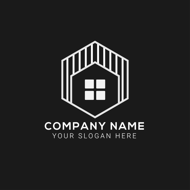 Real estate logo design