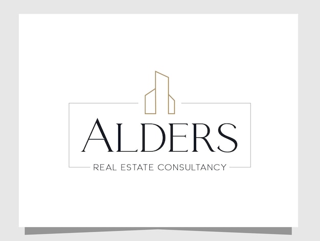 Real estate logo design