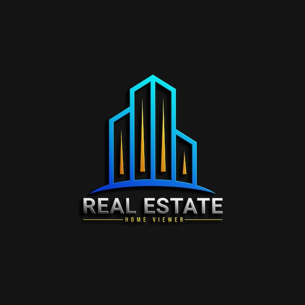 Real estate logo design