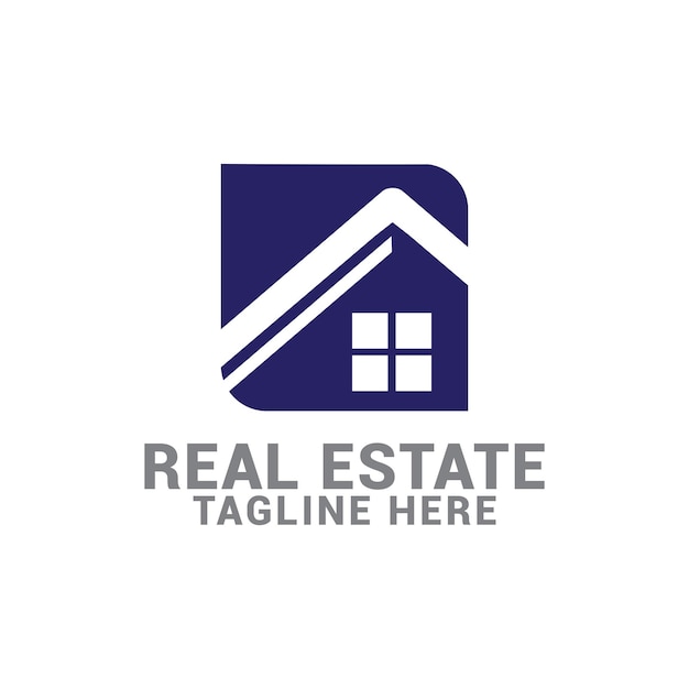 Real estate logo icon vector template