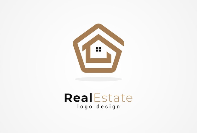 Real Estate Logo Letter G with home combination suitable for Architecture Building apps logo