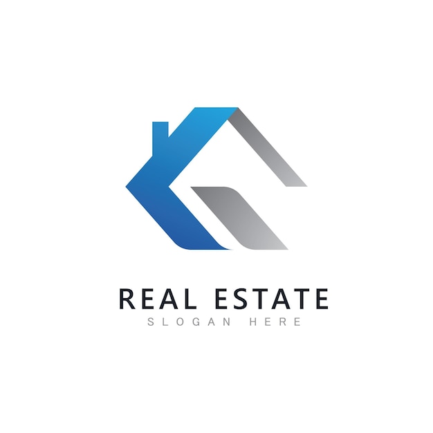 Premium Vector | Real estate logo template vectorabstract house icon