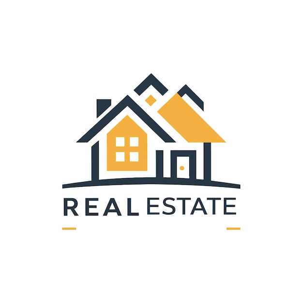 Real estate logo template