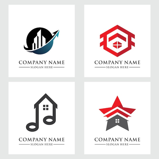 Real Estate Logo Template