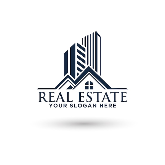 Real estate logo template