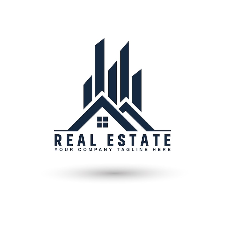 Vector real estate logo template