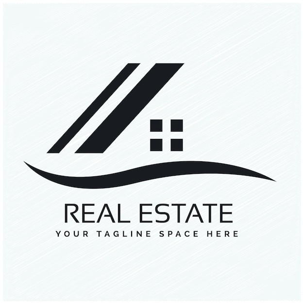 Vector real estate logo template