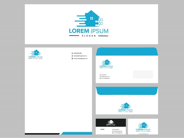 Real estate logo template