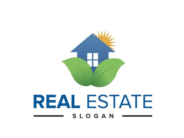 Real estate logo template