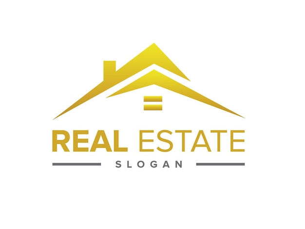 Real estate logo template