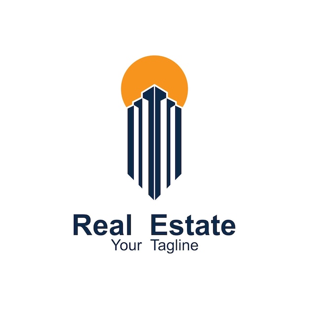 Вектор Логотип недвижимости этот логотип идеально подходит для компании недвижимости, компании по развитию недвижимости и тому подобное.