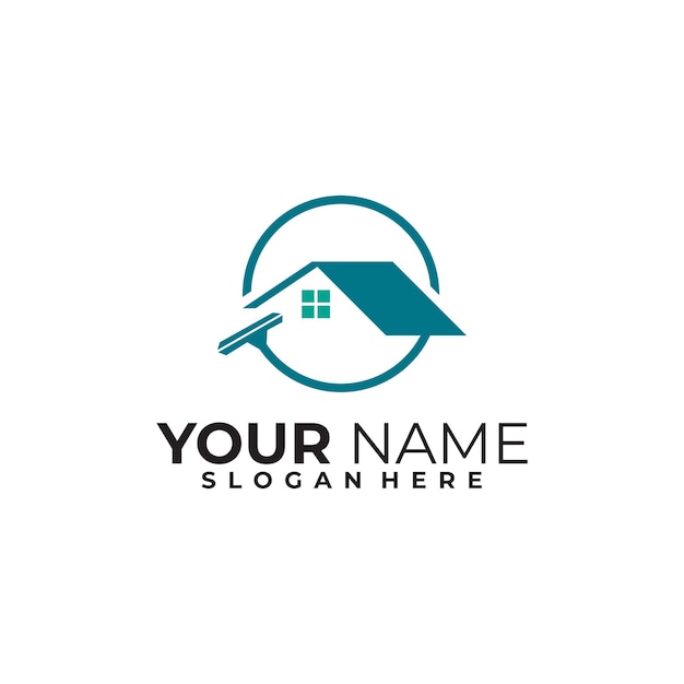 Real estate logo vector design template