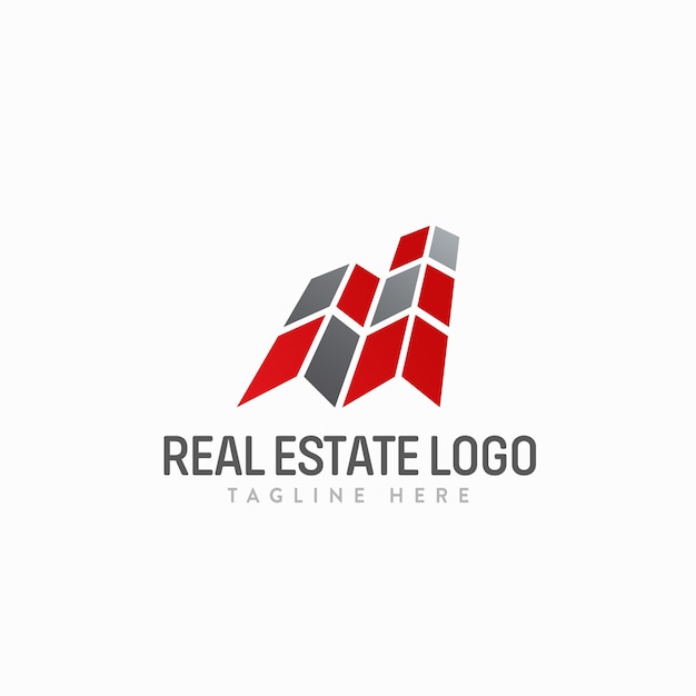 Real estate logo vettoriale