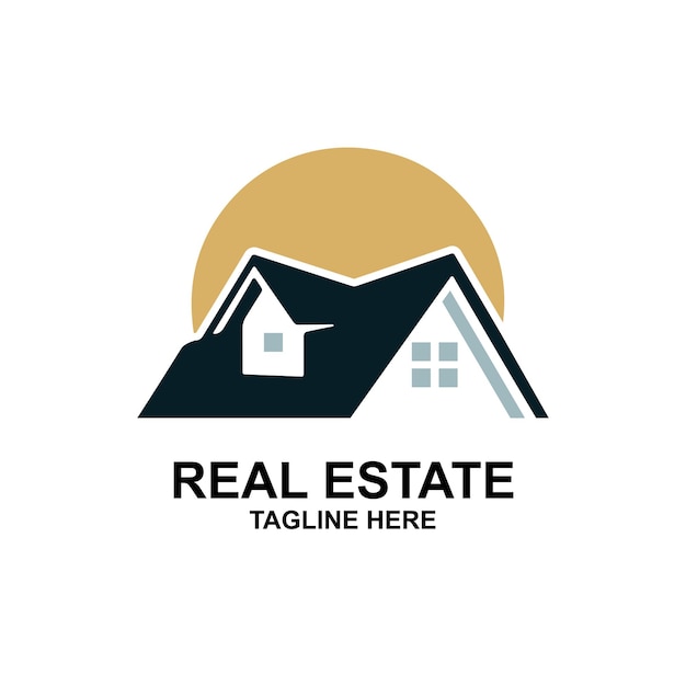 Vector real estate logo