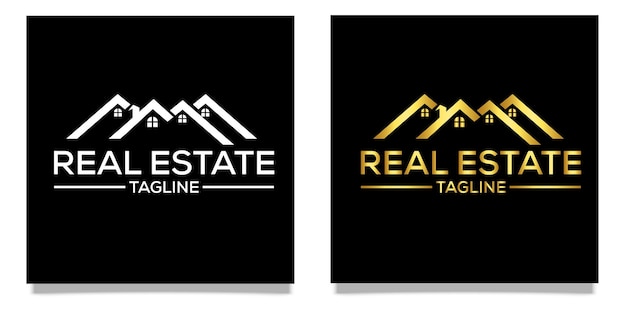 Vector real estate logo.