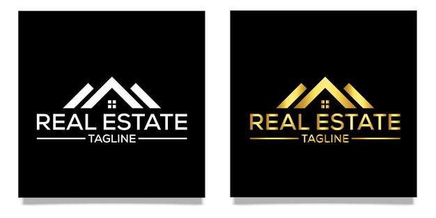 Vector real estate logo.