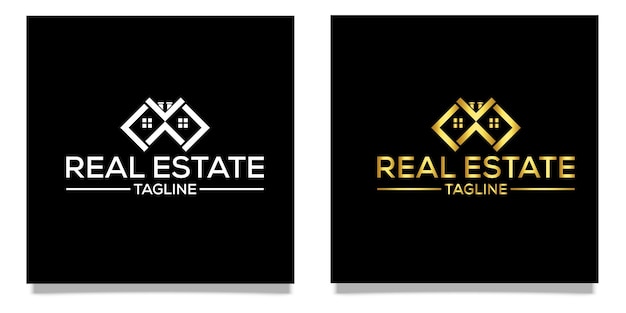 Vector real estate logo.