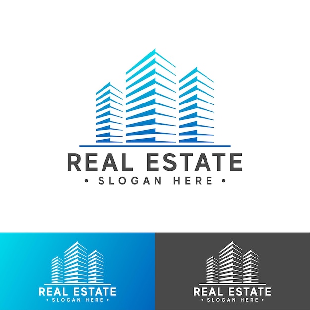 Real Estate Modern logo template