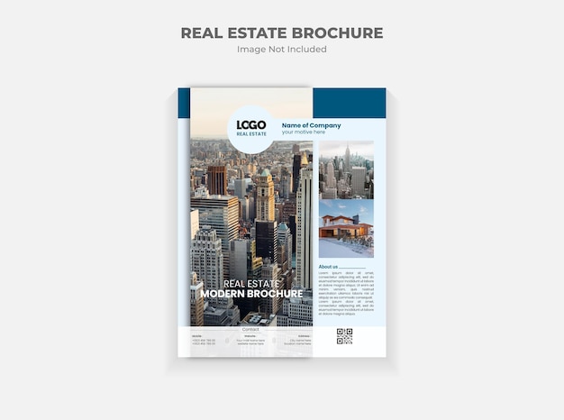 Real estate mordern brochure template layout premium