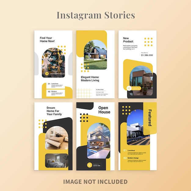 real estate promotion instagram stories
