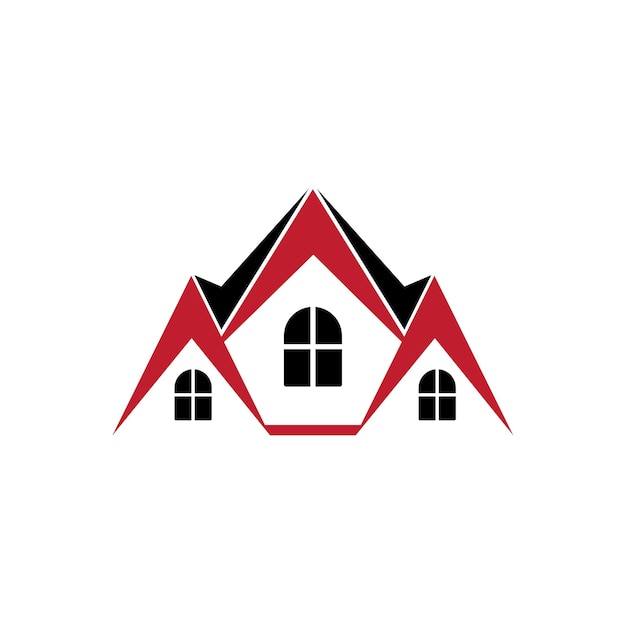 Real Estate Property and Construction home Logo