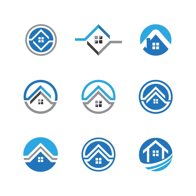 Real Estate , Property and Construction Logo design