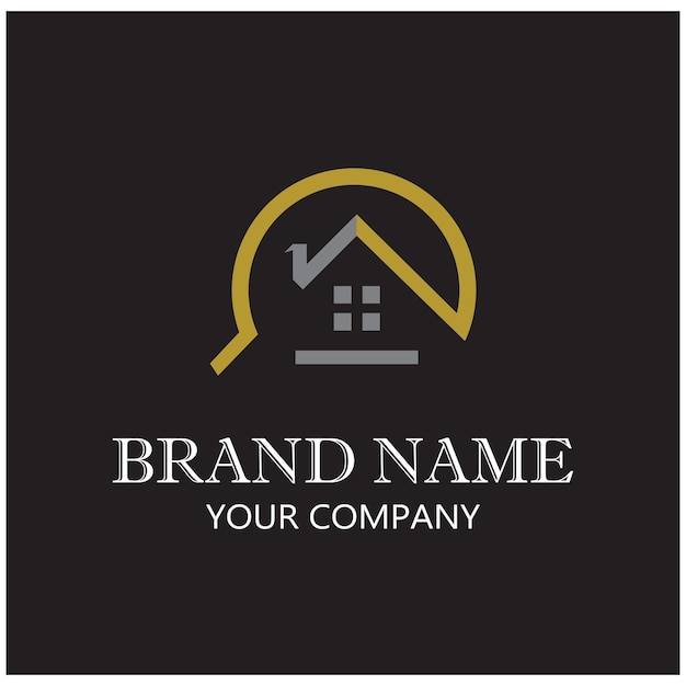 Real Estate Property and Construction Logo design