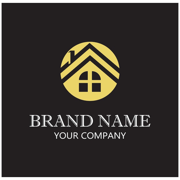 Real estate property and construction logo design