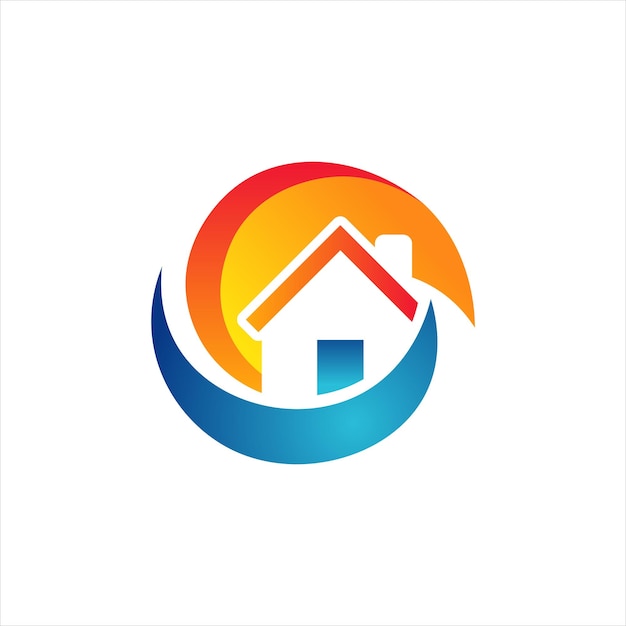 real estate property house vector logo for business