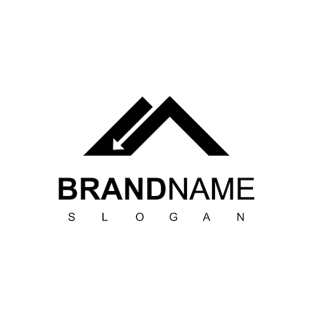 Real Estate Roof Logo Design Inspiration