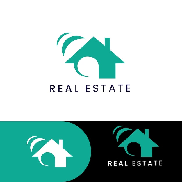 Real Estate simple logo design