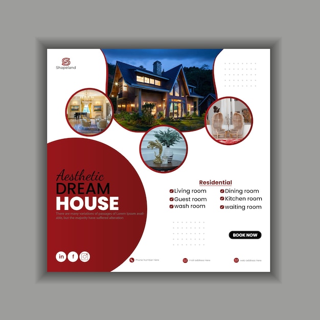 real estate social media post