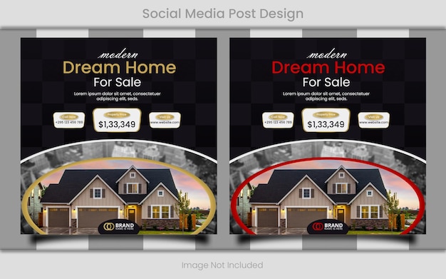 Real estate social media sale banner