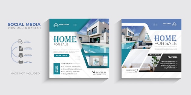 Real estate special social media design