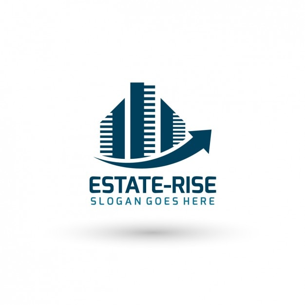 Real estate template logo