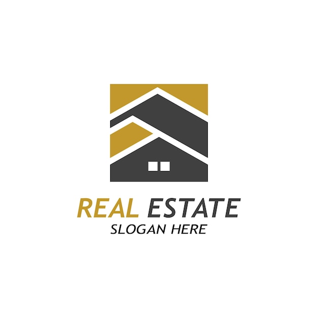 Real estate vector logo