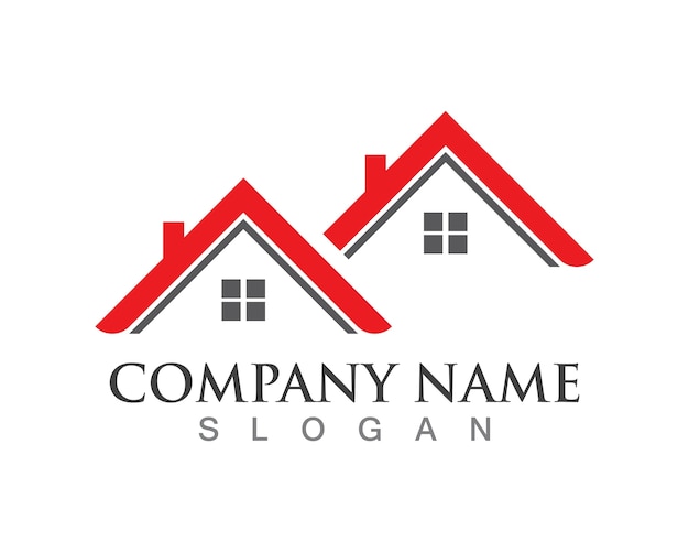 Real estate vector logos