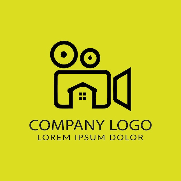 Vector real state company logo design