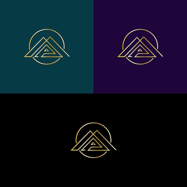 Real state minimal logo design