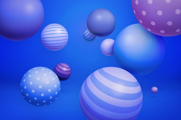 Vector realistic 3d abstract background