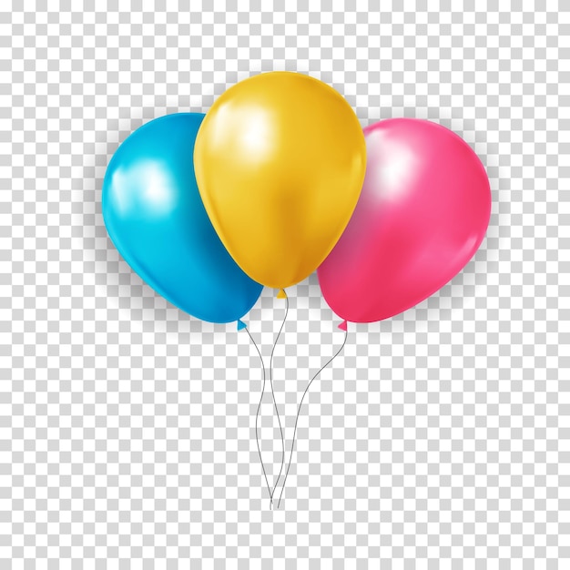 Realistic 3d balloon