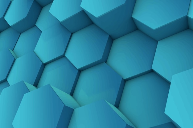 Vector realistic 3d geometric background