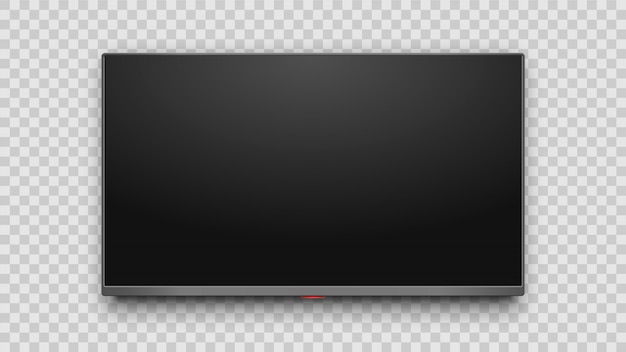 Realistic 4k Tv Screen