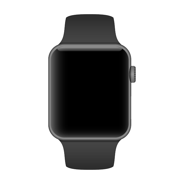 Realistic apple mockups, apple watch, modern watch, mockup, apple watch, apple mock up. EPS 10. Vector illustration