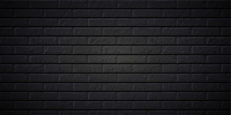 realistic black brick background in eps cc file editable