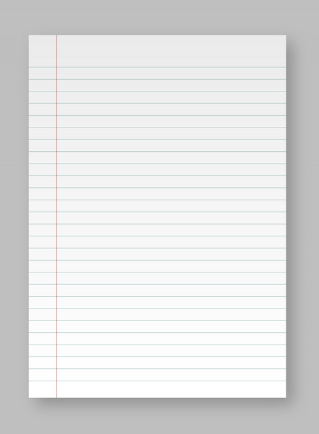 A4 size 2024 lining paper