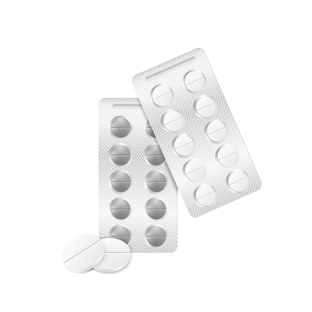 Realistic blister pills