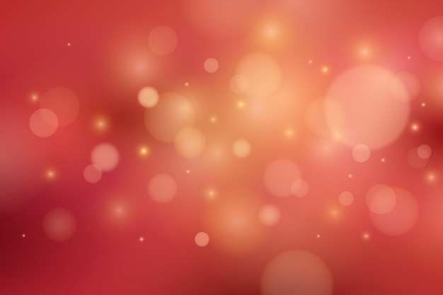 Vector realistic bokeh background